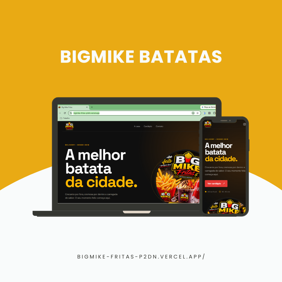 Preview do projeto Big Mike Fritas